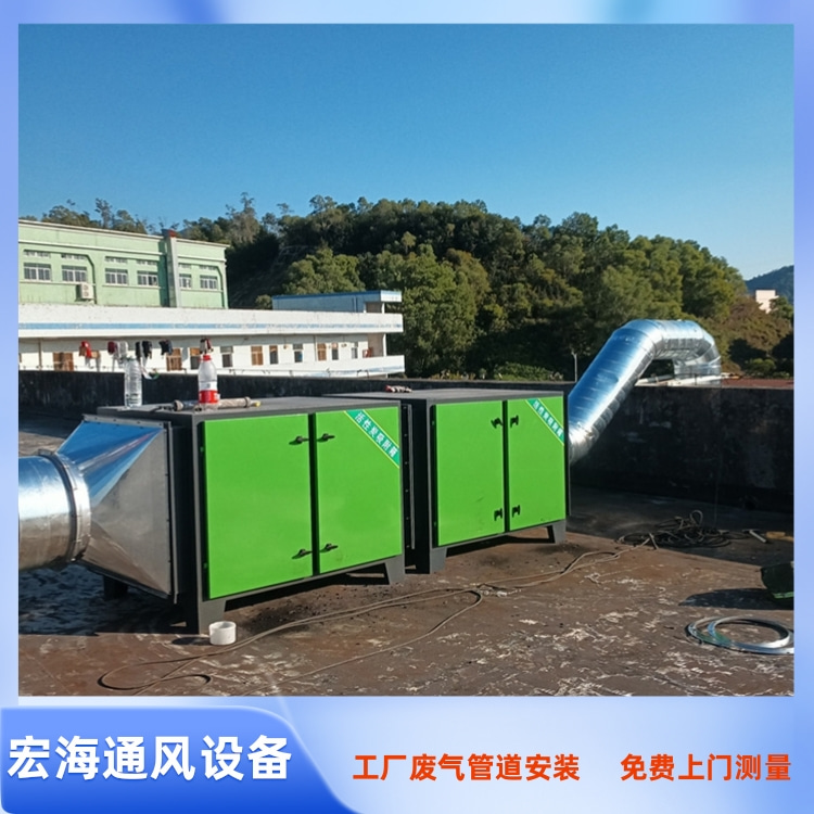 赣州车间排烟管道安装 吉安车间通风管道安装 抚州工厂环保设备安装